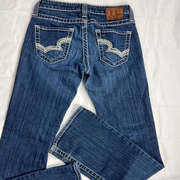 Buckle Big Star ladies low rise fit denim jeans size 27 - Picture 3 of 12